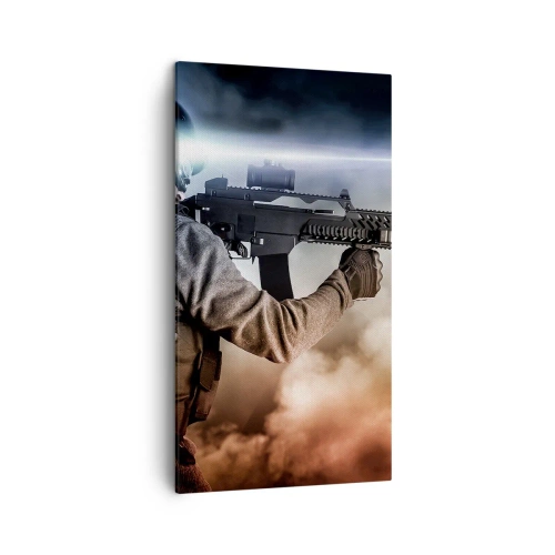 Impression sur toile - Image sur toile - Tout simplement un héros - 45x80 cm