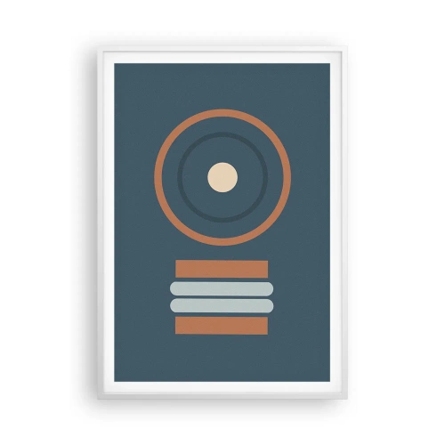 Affiche dans un cadre blanc - Poster - Essence des choses - 70x100 cm