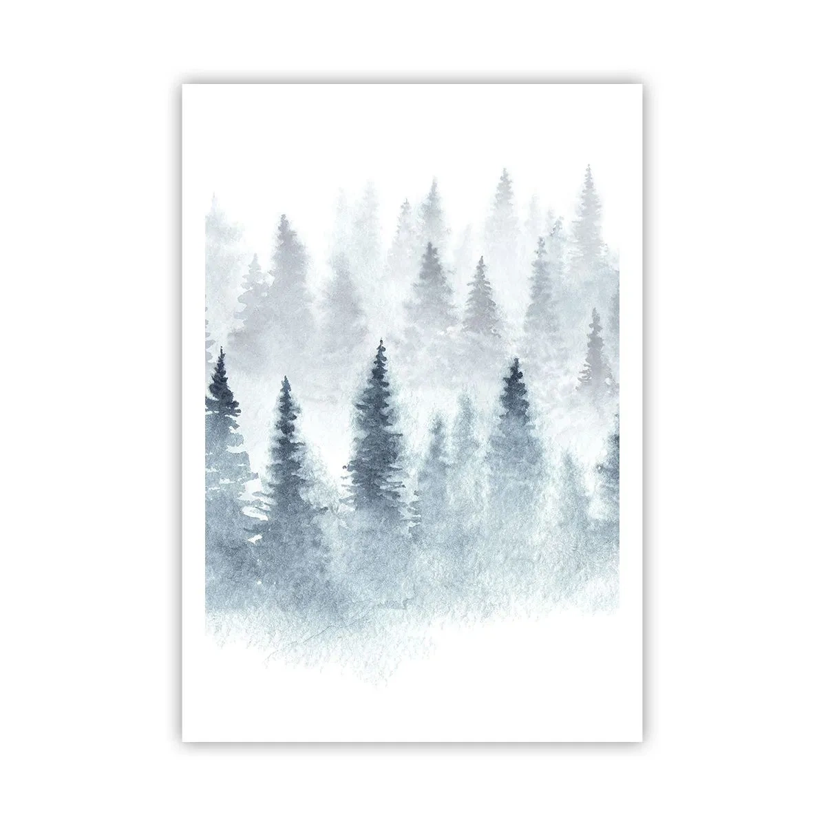 Affiche - Poster - Enveloppé de brouillard - 70x100 cm