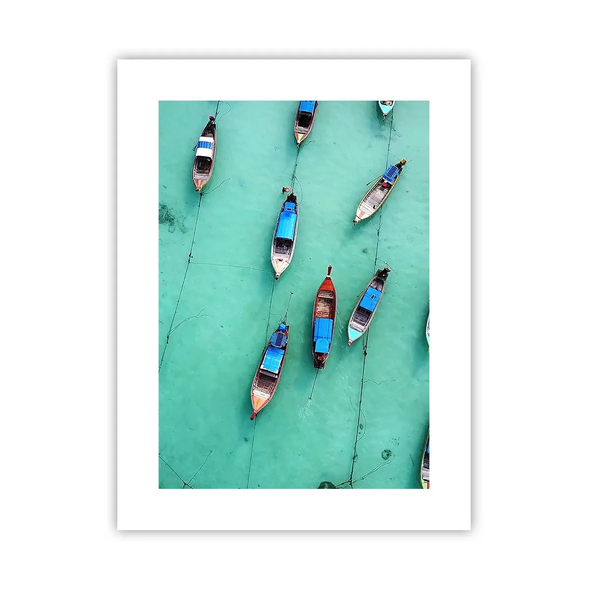 Affiche - Poster - Dans une attente jouyeuse - 30x40 cm