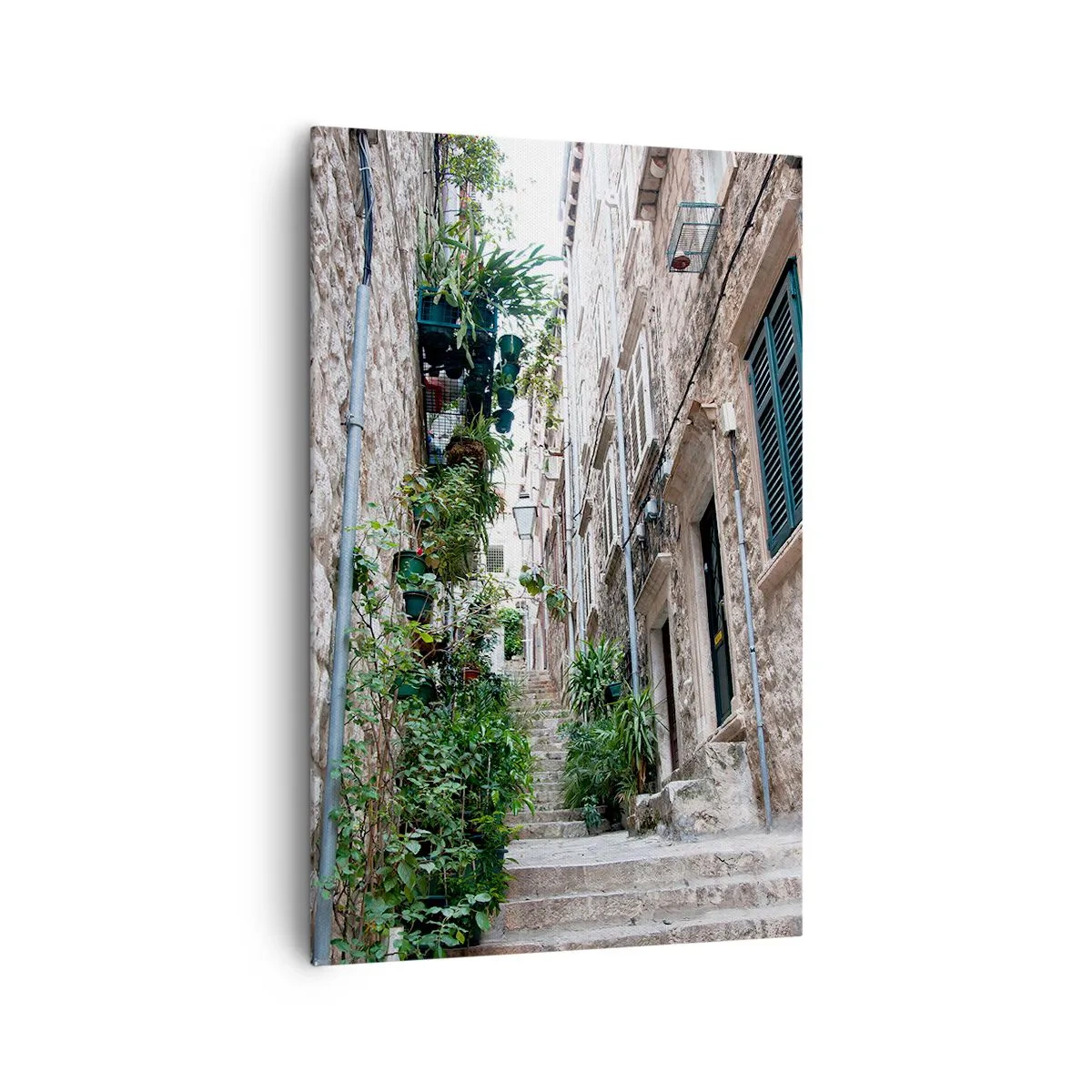 Impression sur toile - Image sur toile - Charme de la vieille ville - 80x120 cm