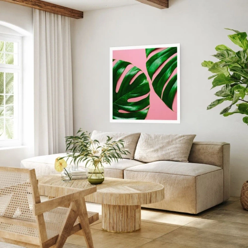 Affiche - Poster - Rendez-vous vert - 30x30 cm