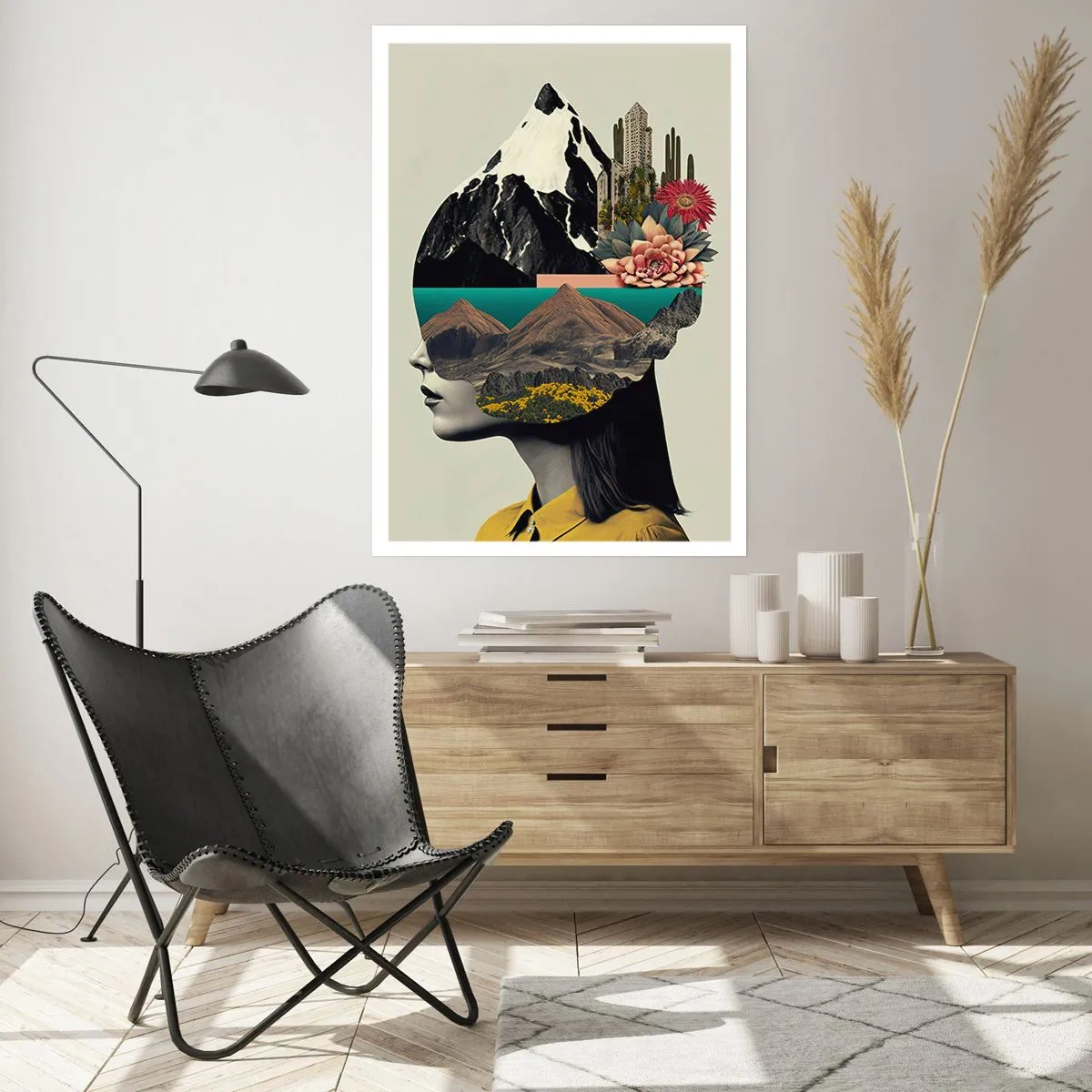 Affiche - Poster - La femme – toujours un mystère - 40x50 cm