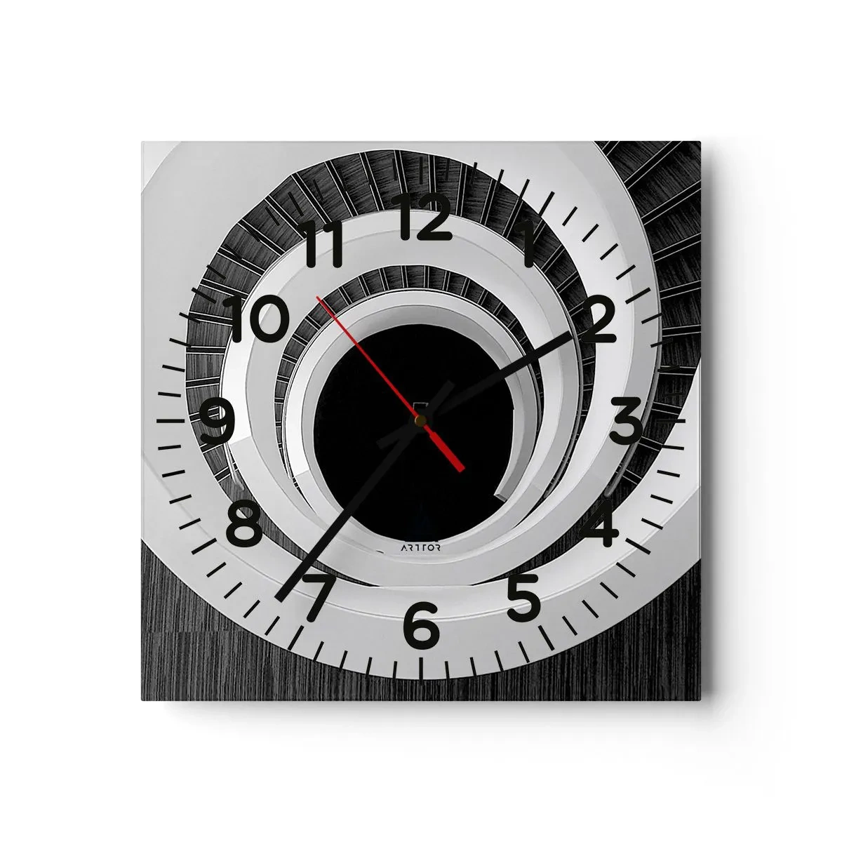 Horloge murale - Pendule murale - Les choses concrêtes - 30x30 cm
