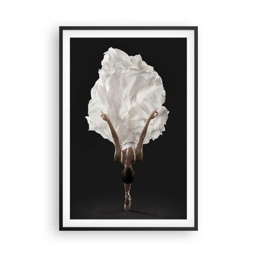 Affiche dans un cadre noir - Poster - Ceinture inhabituelle - 61x91 cm