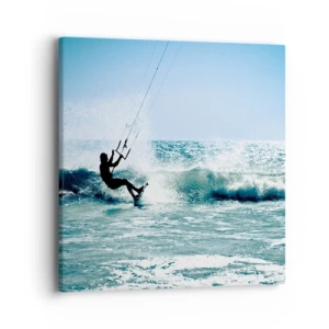 Impression sur toile - Image sur toile - On se laisse emporter - 40x40 cm