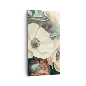 Impression sur toile - Image sur toile - Le murmure des coquelicots - 65x120 cm