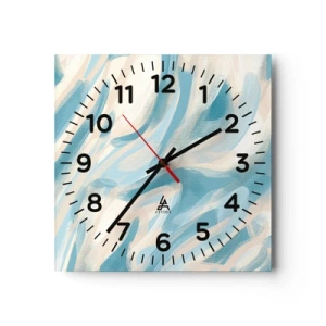 Horloge murale - Pendule murale - Brise printanière - 30x30 cm