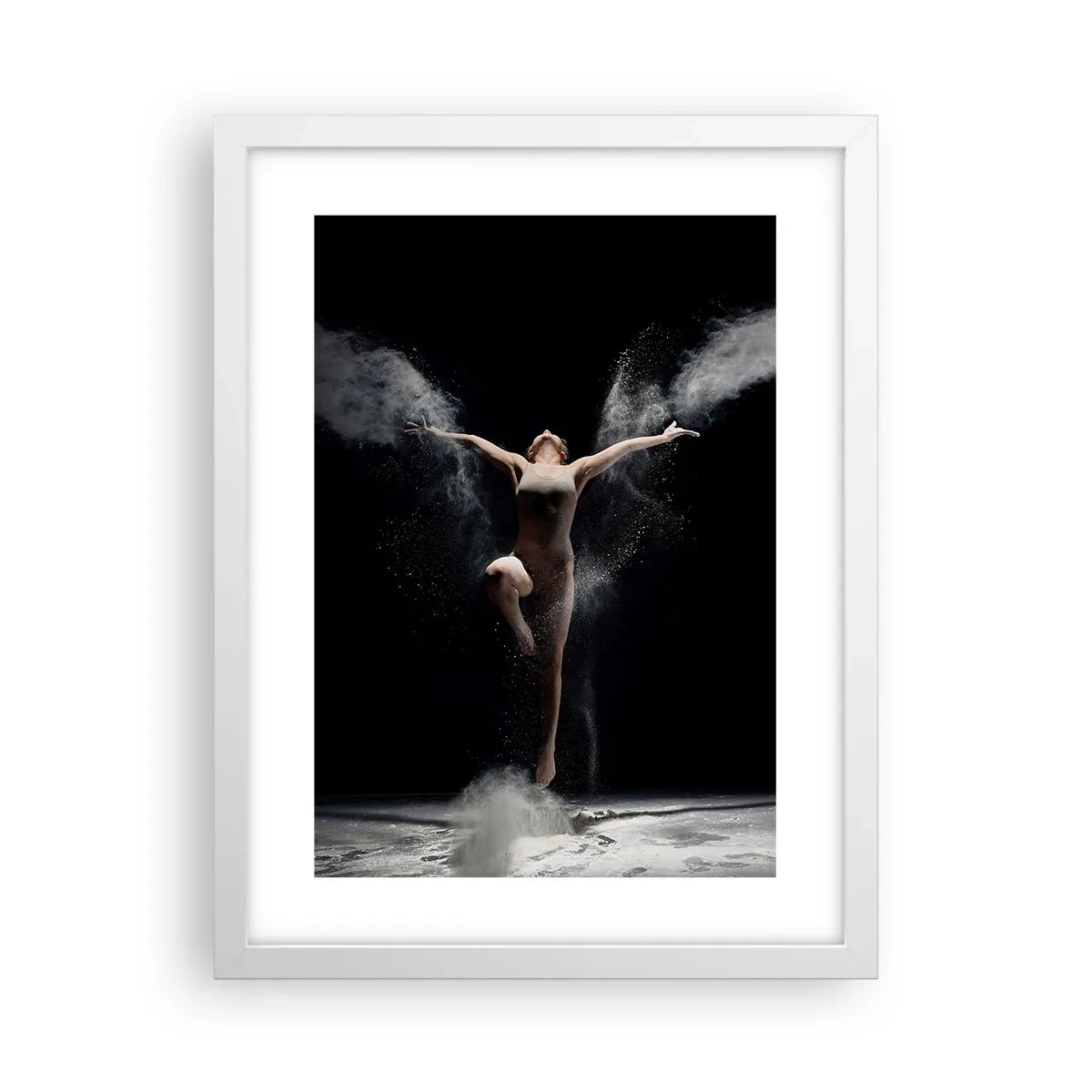 Affiche dans un cadre blanc - Poster - Les elfes existent - 30x40 cm