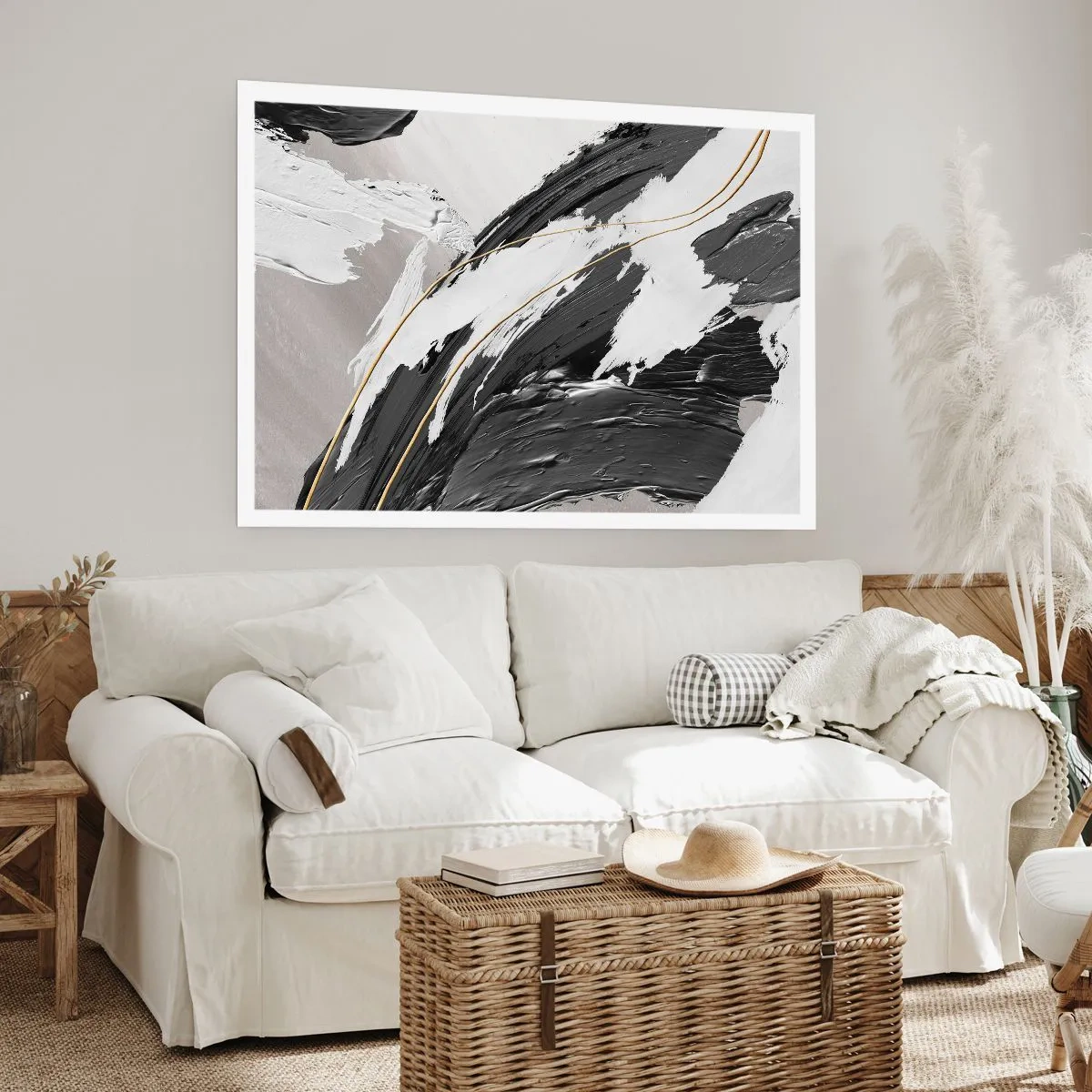 Affiche - Poster - L'abstraction à grande échelle - 70x50 cm