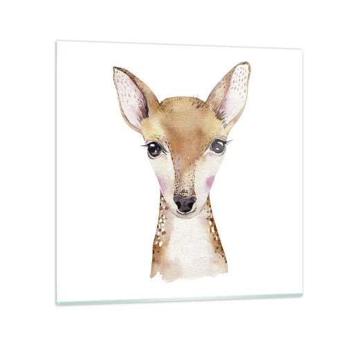 Impression sur verre - Image sur verre - L'innocence de la nature - 70x70 cm