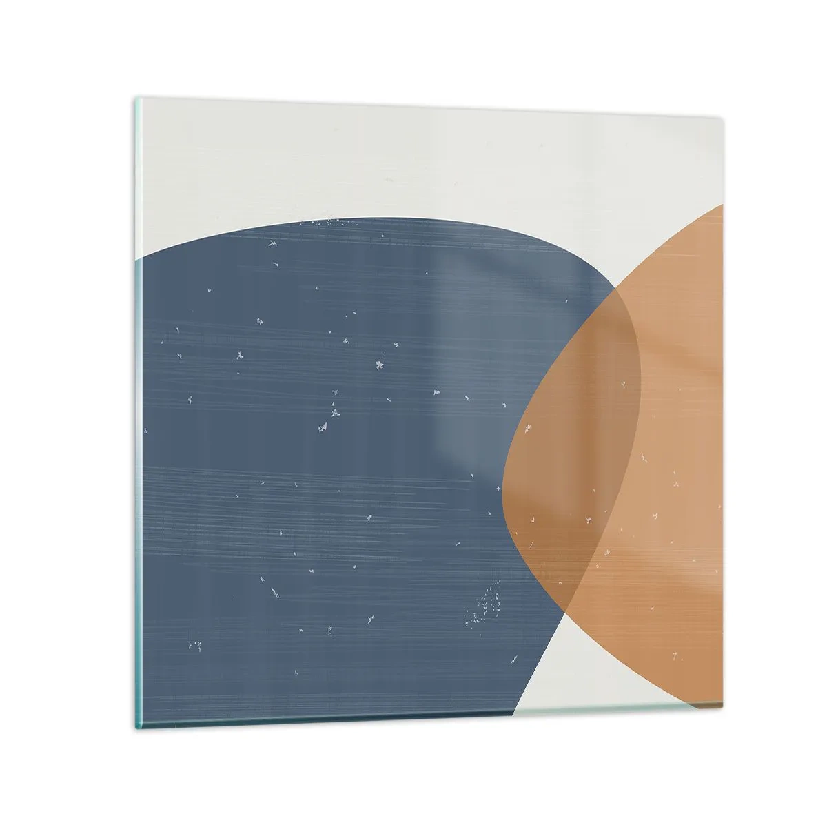 Impression sur verre - Image sur verre - Ovales et influences - 60x60 cm