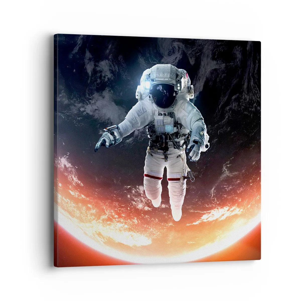 Impression sur toile - Image sur toile - Puis-je rester un peu plus longtemps ? - 40x40 cm