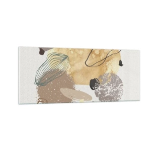 Impression sur verre - Image sur verre - Plumcologie appliquée - 100x40 cm
