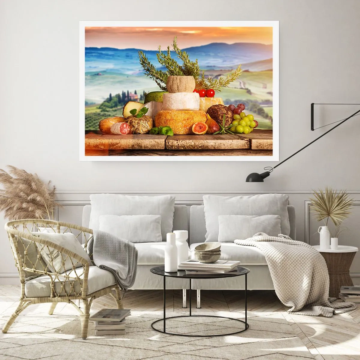 Affiche - Poster - La joie de vivre à l'italienne - 40x30 cm