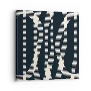 Impression sur toile - Image sur toile - Une tentative de briser l'obscurité - 40x40 cm