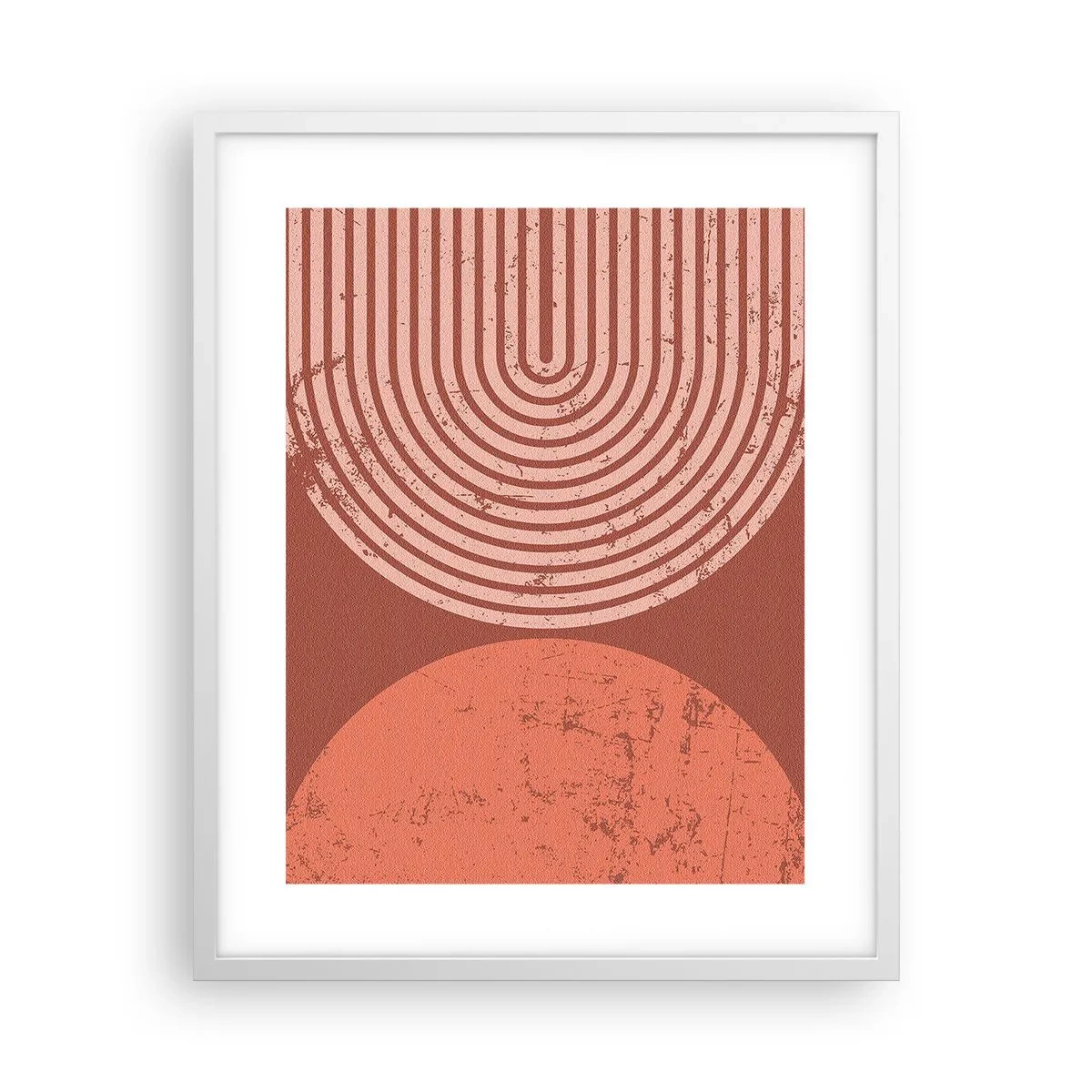 Affiche dans un cadre blanc - Poster - Une relation proche - 40x50 cm