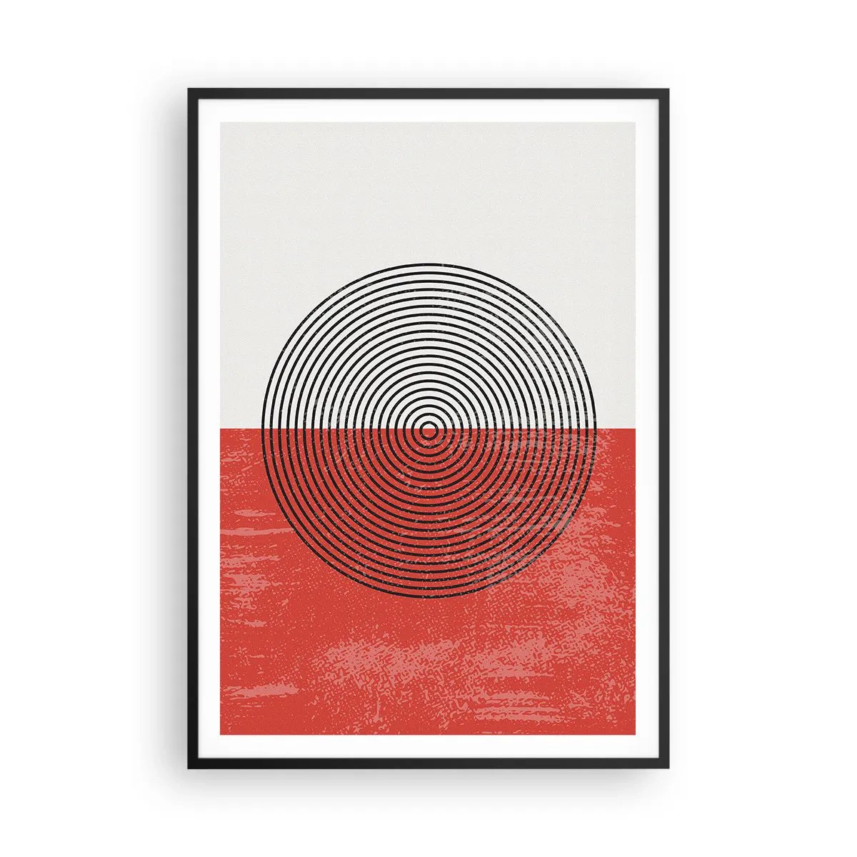 Affiche dans un cadre noir - Poster - Dans le mille - 70x100 cm