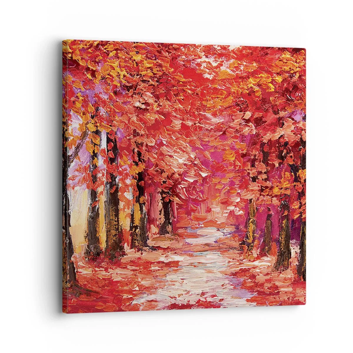 Impression sur toile - Image sur toile - Impression d'automne - 30x30 cm