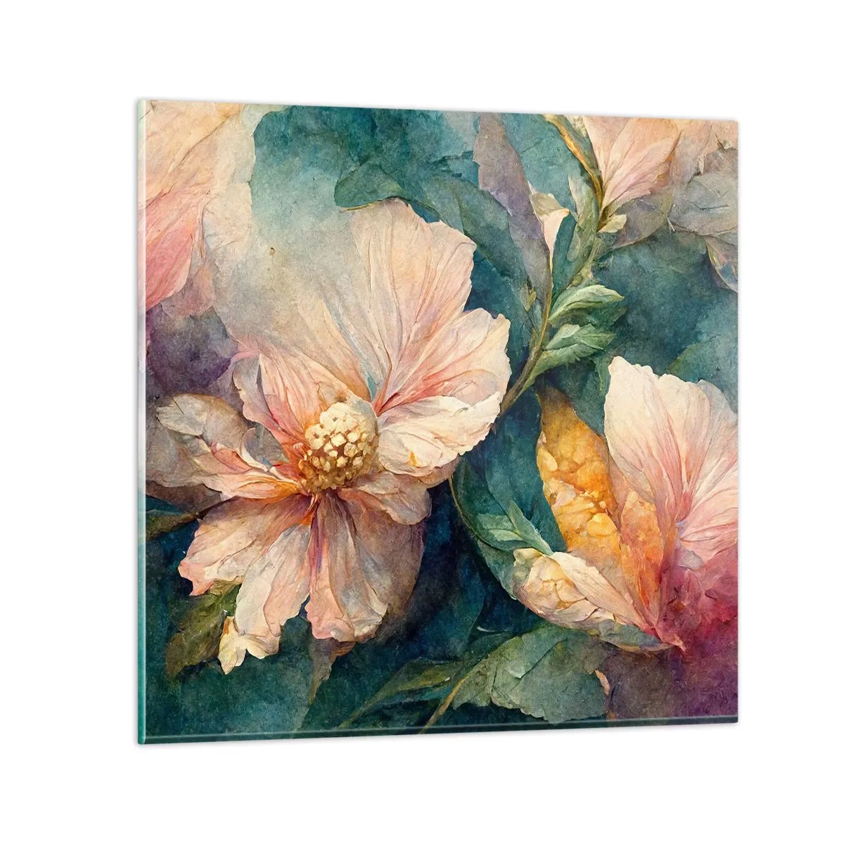 Impression sur verre - Image sur verre - Uniquement de la subtilité - 50x50 cm