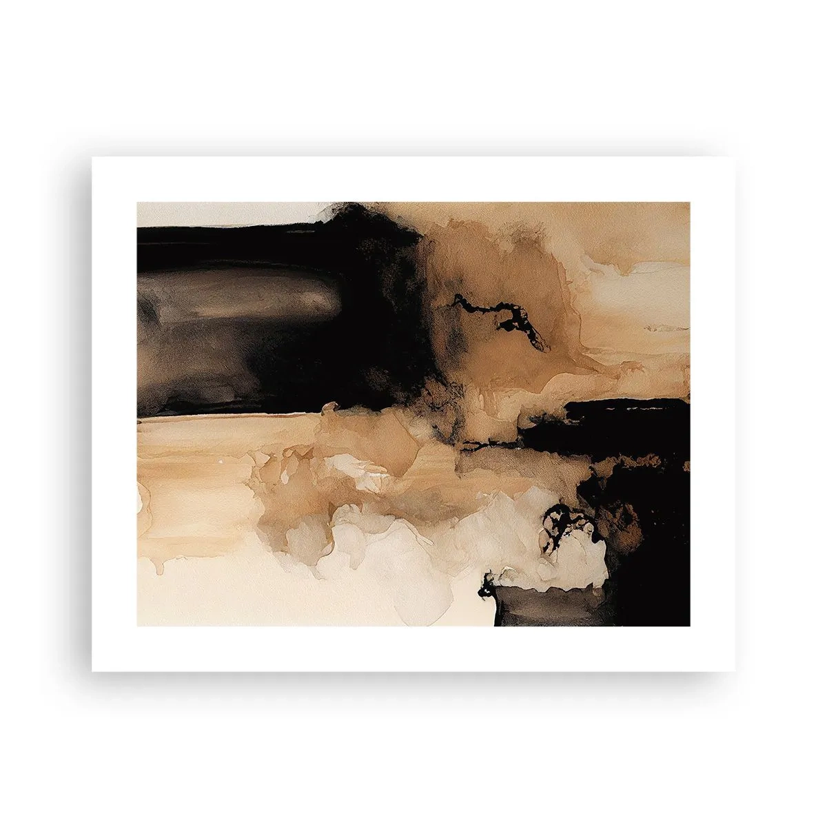 Affiche - Poster - Une abstraction intrigante - 50x40 cm
