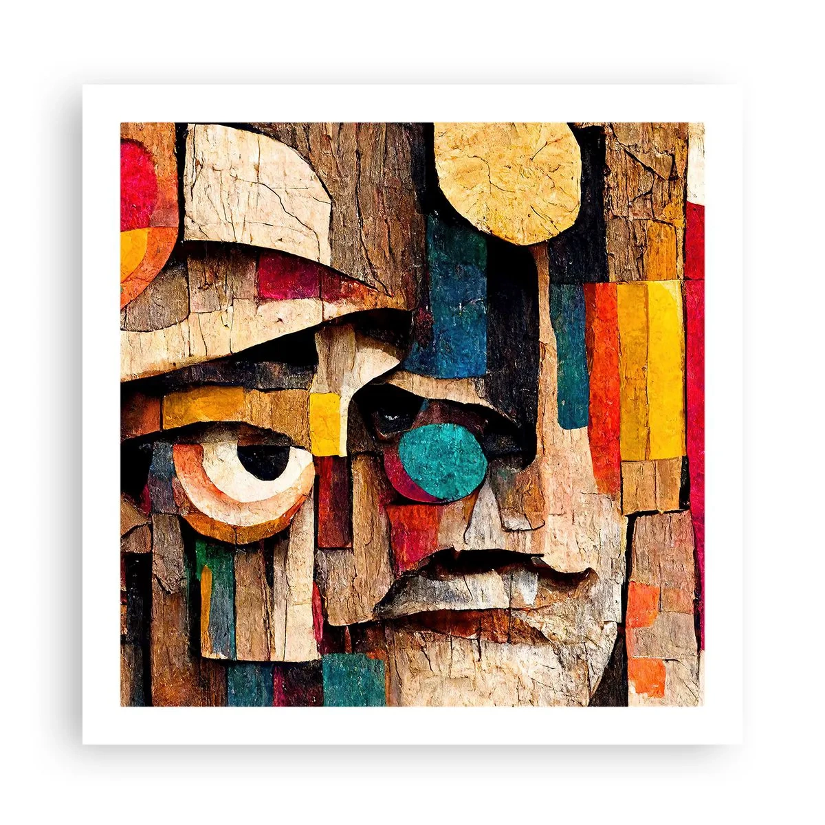 Affiche - Poster - Je te vois… - 60x60 cm