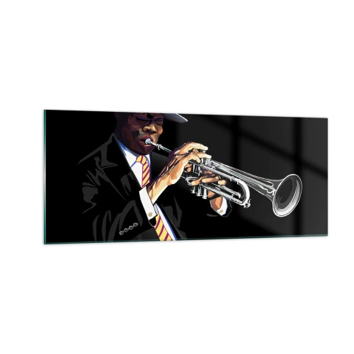 Impression sur verre - Image sur verre - Le charme de la vieille école - 100x40 cm