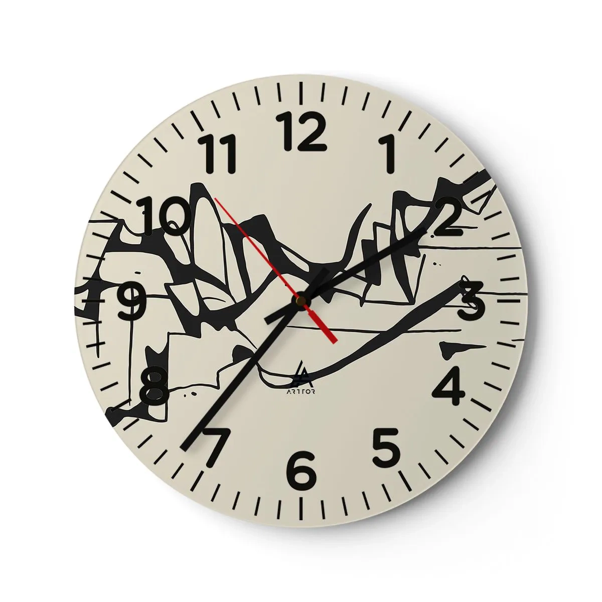 Horloge murale - Pendule murale - Peut-être un paysage - 40x40 cm