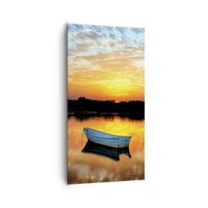 Impression sur toile - Image sur toile - Regardez, écoutez, méditez - 65x120 cm