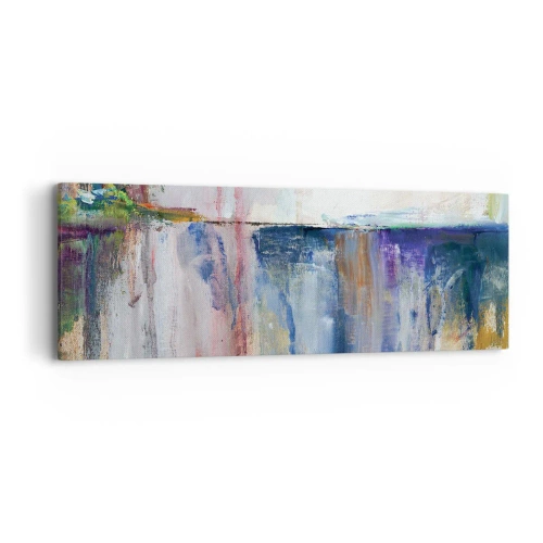 Impression sur toile - Image sur toile - Impressions et associations colorées - 90x30 cm