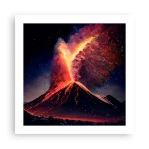 Affiche - Poster - Beauté et horreur - 50x50 cm