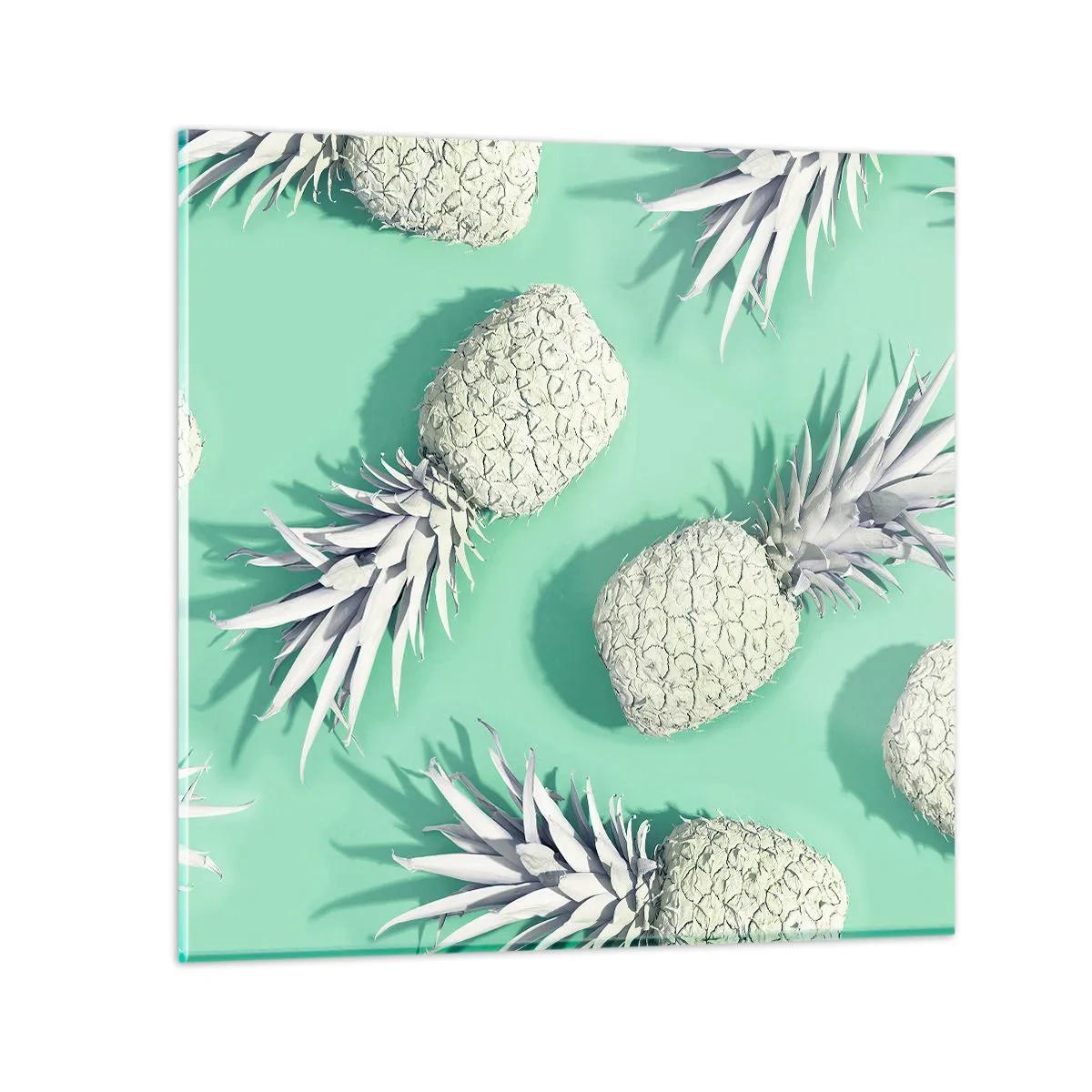 Impression sur verre - Image sur verre - Ils se combinent très bien avec la menthe - 40x40 cm