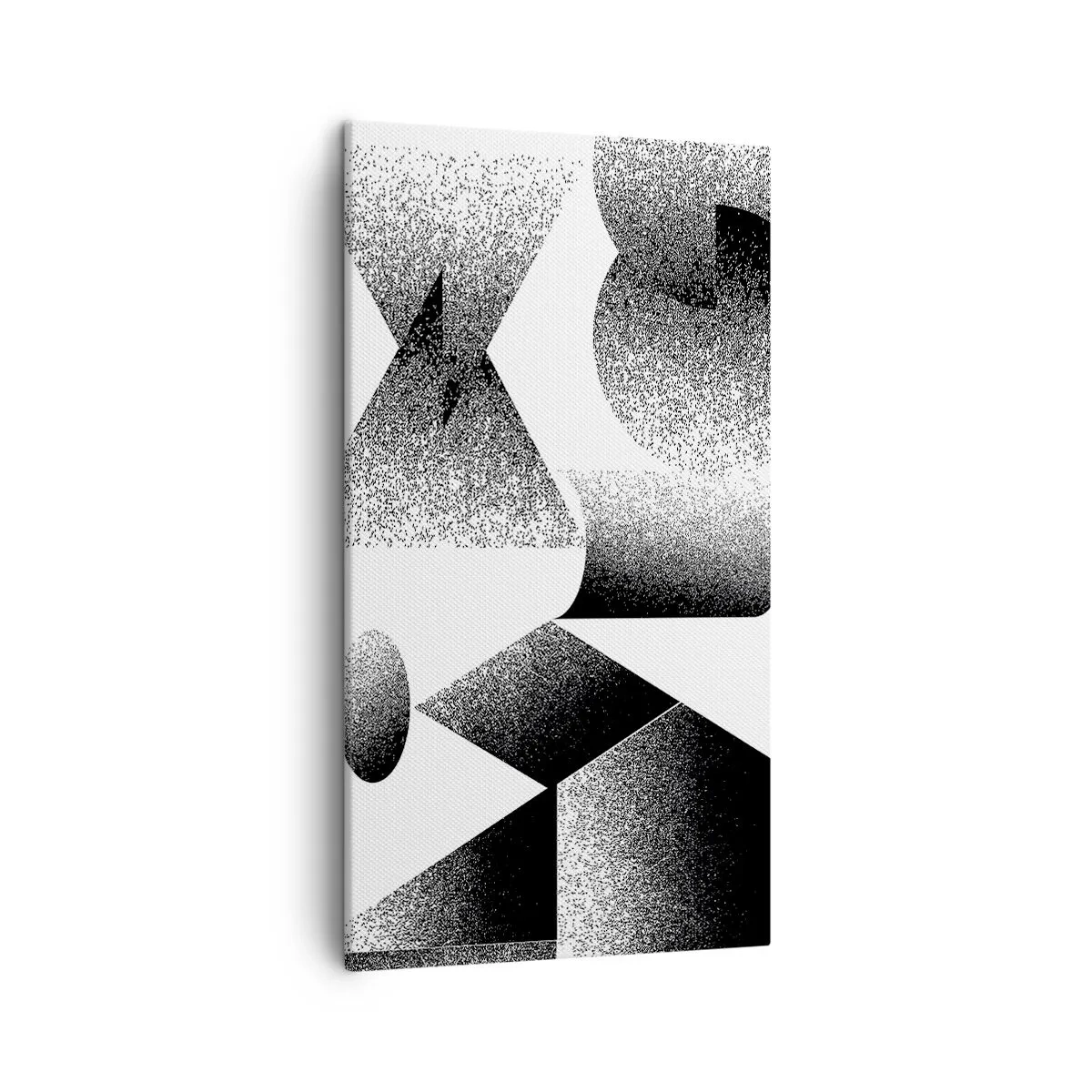 Impression sur toile - Image sur toile - Angles et ovales - 45x80 cm