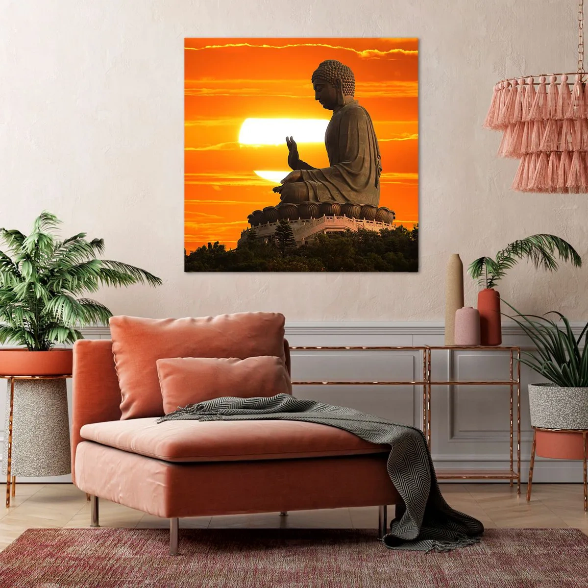 Impression sur toile - Image sur toile - Aucune peur du monde - 30x30 cm