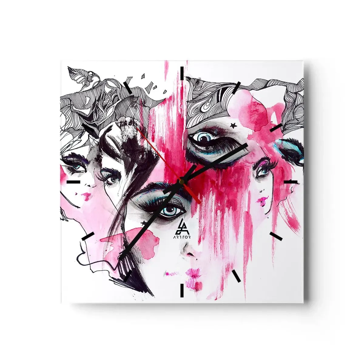 Horloge murale - Pendule murale - , - 40x40 cm