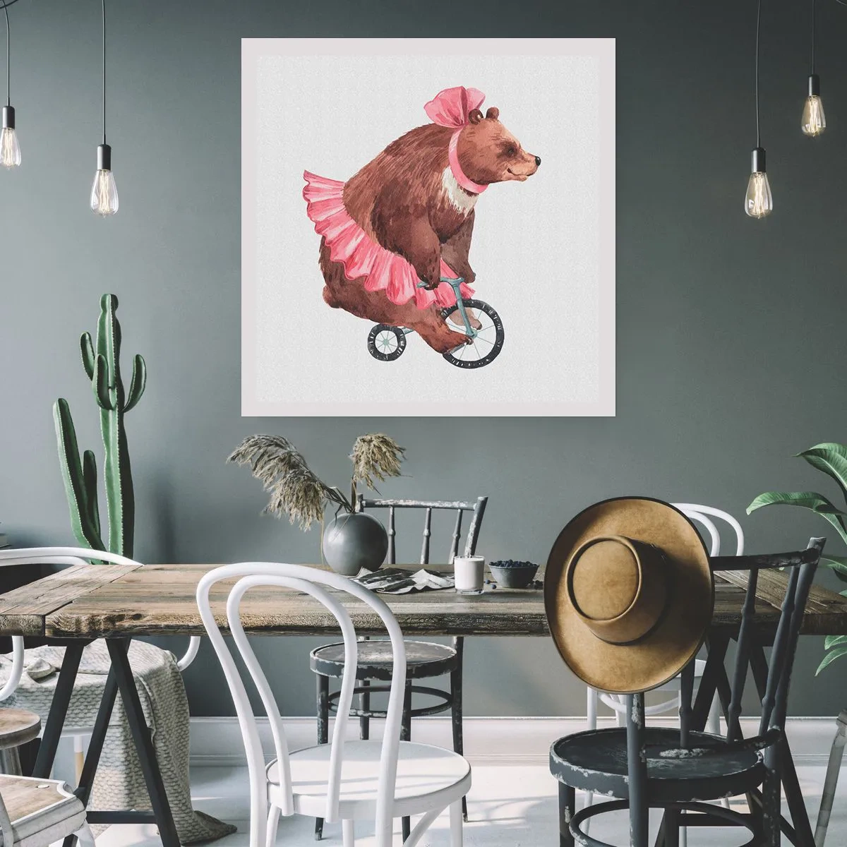 Affiche - Poster - Quel cirque ! - 60x60 cm