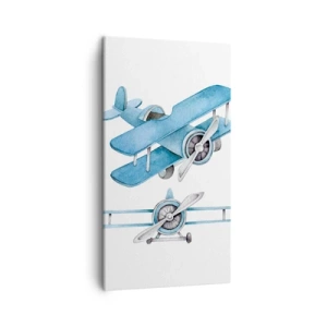 Impression sur toile - Image sur toile - Un gagnant né - 45x80 cm