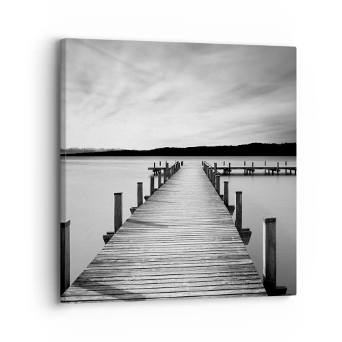 Impression sur toile - Image sur toile - Au point d'eau - la paix - 30x30 cm