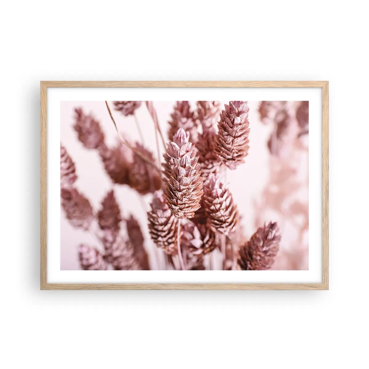 Affiche dans un chêne clair - Poster - Apparemment discret - 70x50 cm