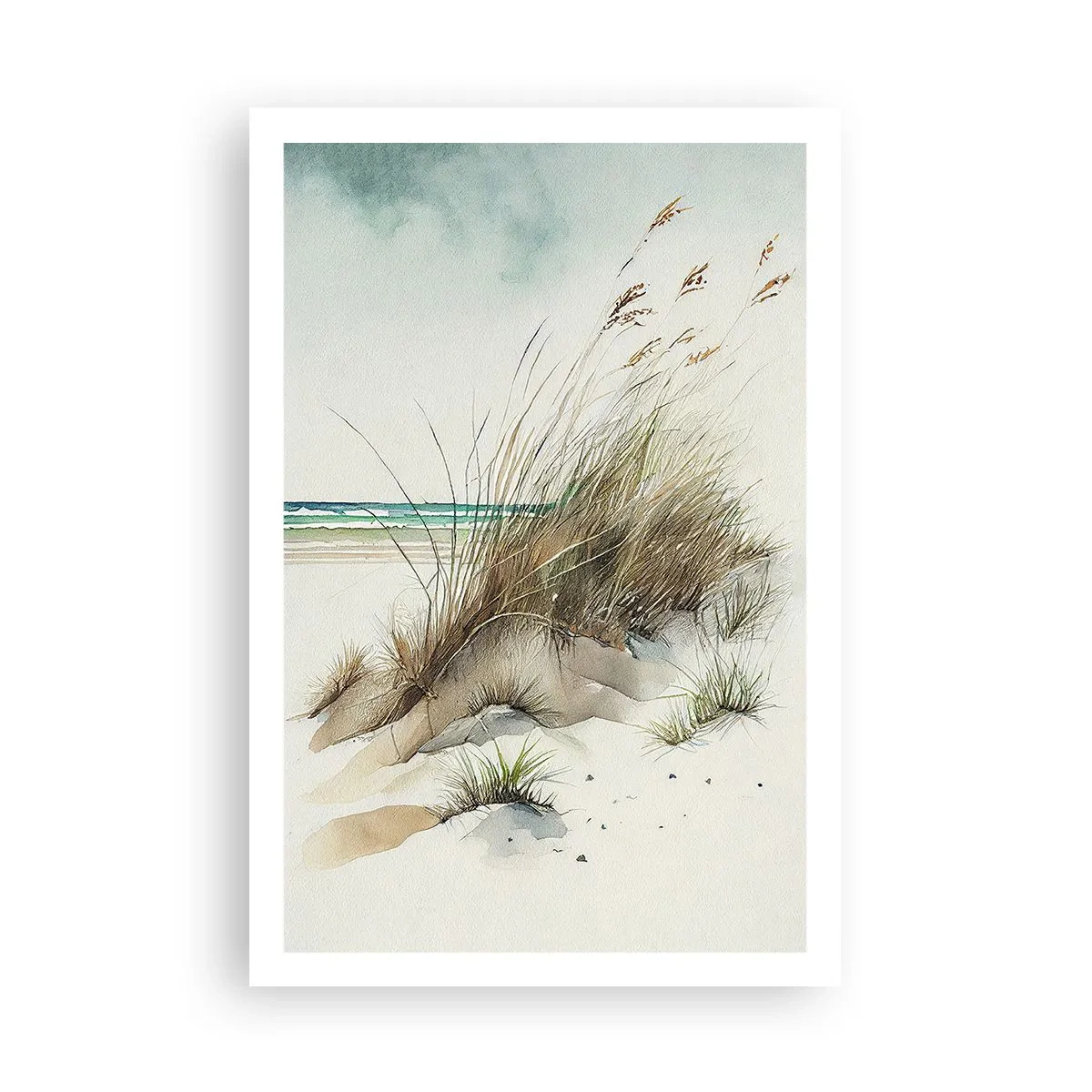 Affiche - Poster - Recouvert de sable - 61x91 cm