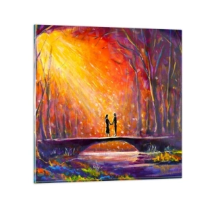 Impression sur verre - Image sur verre - Le ciel les aime aussi - 30x30 cm
