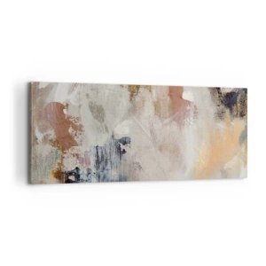 Impression sur toile - Image sur toile - Abstraction brumeuse - 100x40 cm