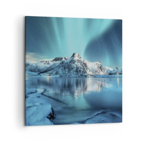 Impression sur toile - Image sur toile - Nuit de lumières - 50x50 cm