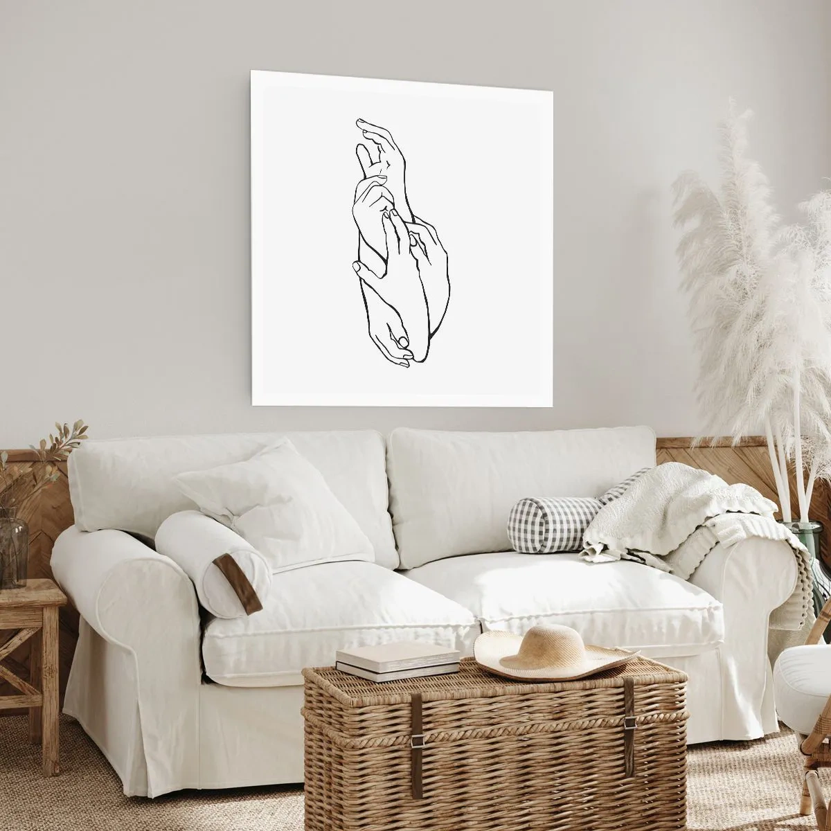 Affiche - Poster - Bon contact - 30x30 cm