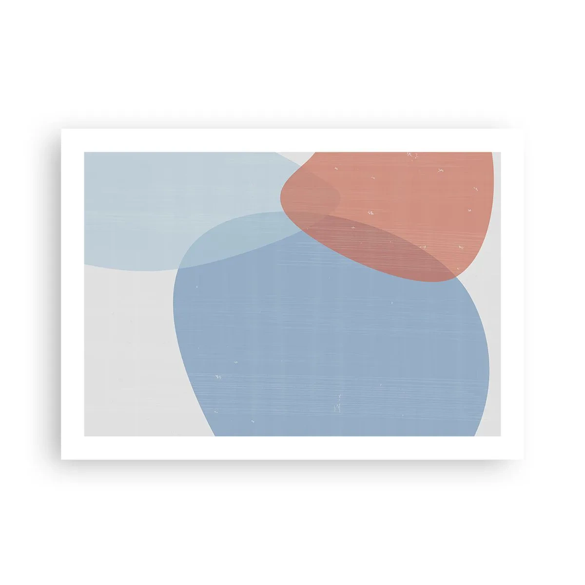 Affiche - Poster - Relations pastel - 70x50 cm