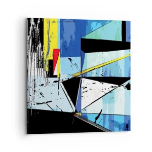 Impression sur toile - Image sur toile - Regardez le monde sous un certain angle… - 70x70 cm