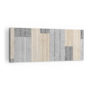 Impression sur toile - Image sur toile - Composition : se tenir droit - 100x40 cm