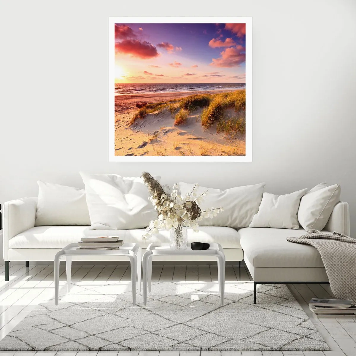 Affiche - Poster - L'air sent déjà l'été - 60x60 cm