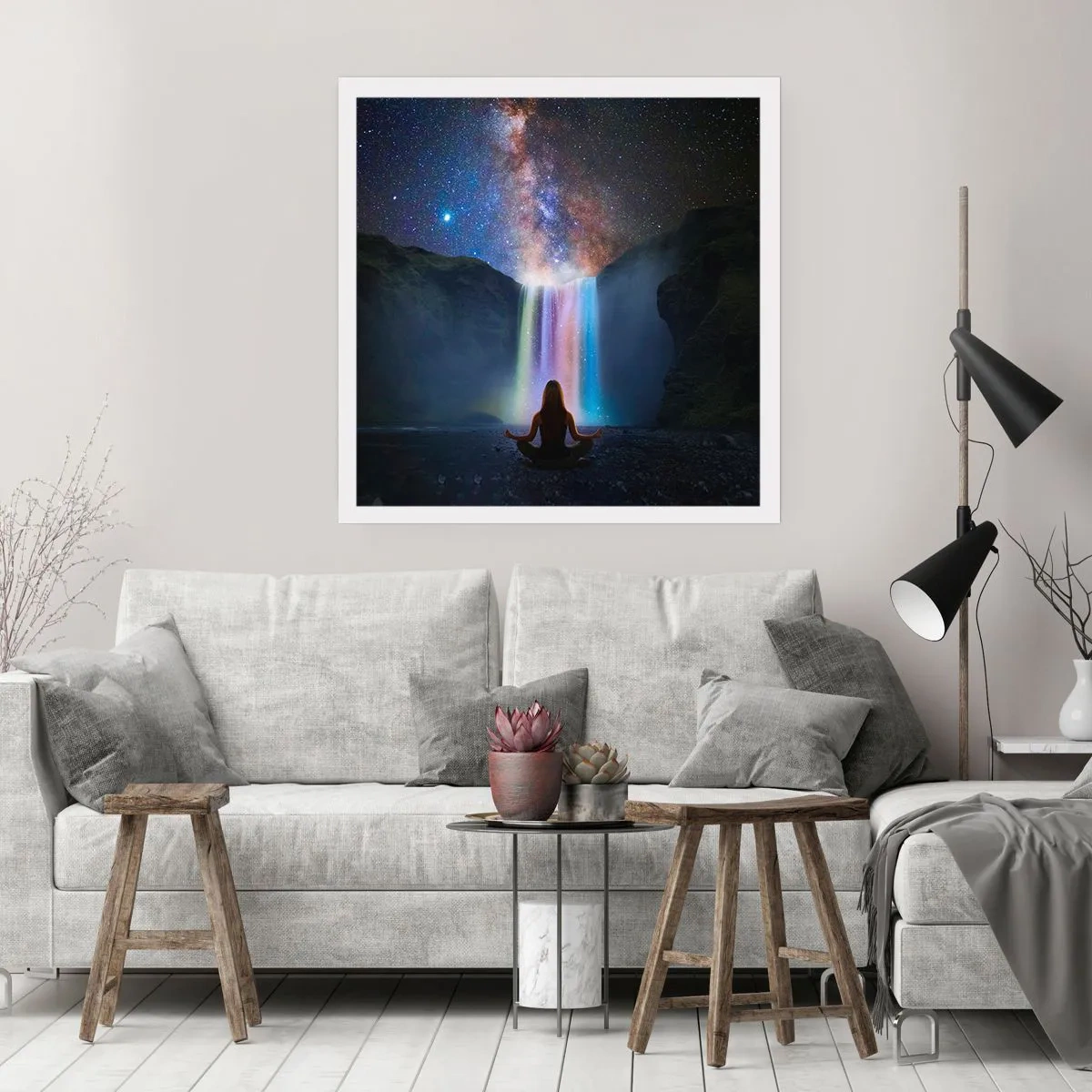 Affiche - Poster - Harmonie absolue - 30x30 cm