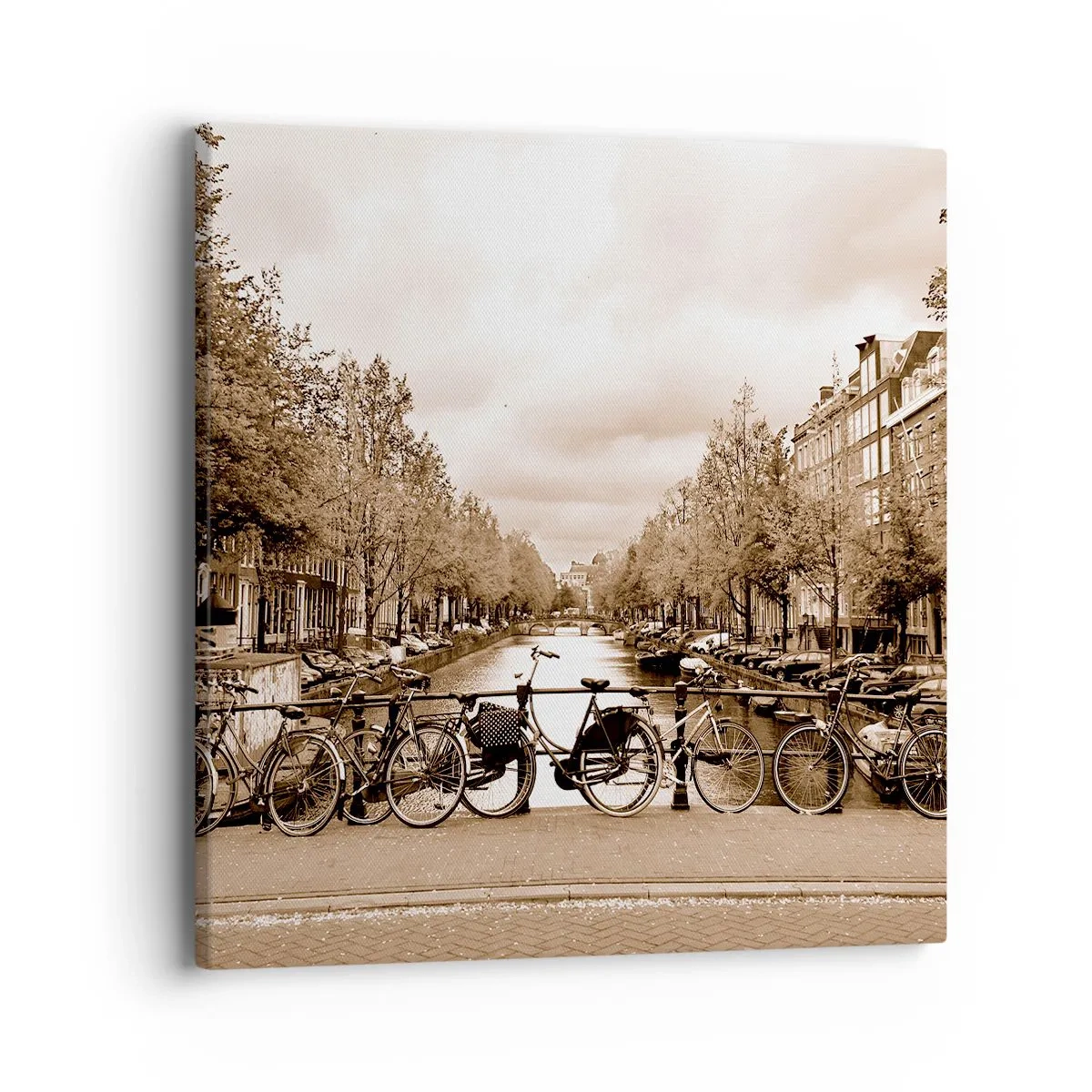 Impression sur toile - Image sur toile - Ambiance hollandaise - 40x40 cm